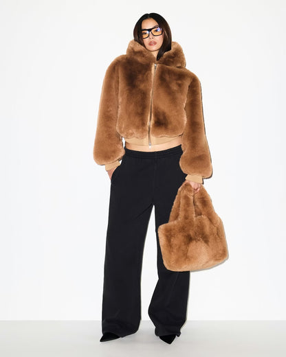 Sophia Faux Fur Coat