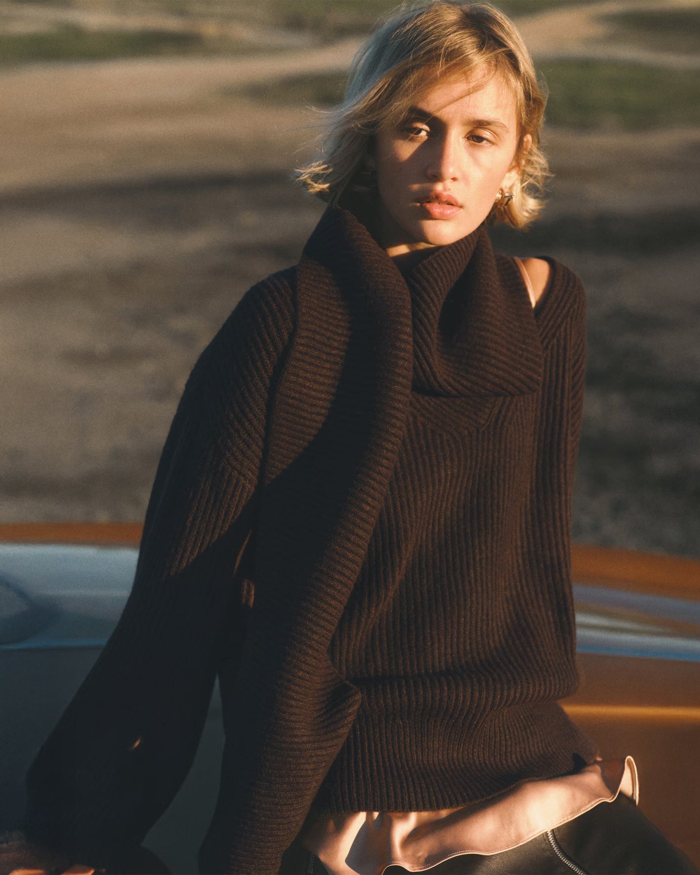 Sarah Sweater With Scarf