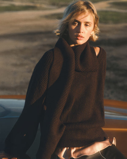 Sarah Sweater With Scarf