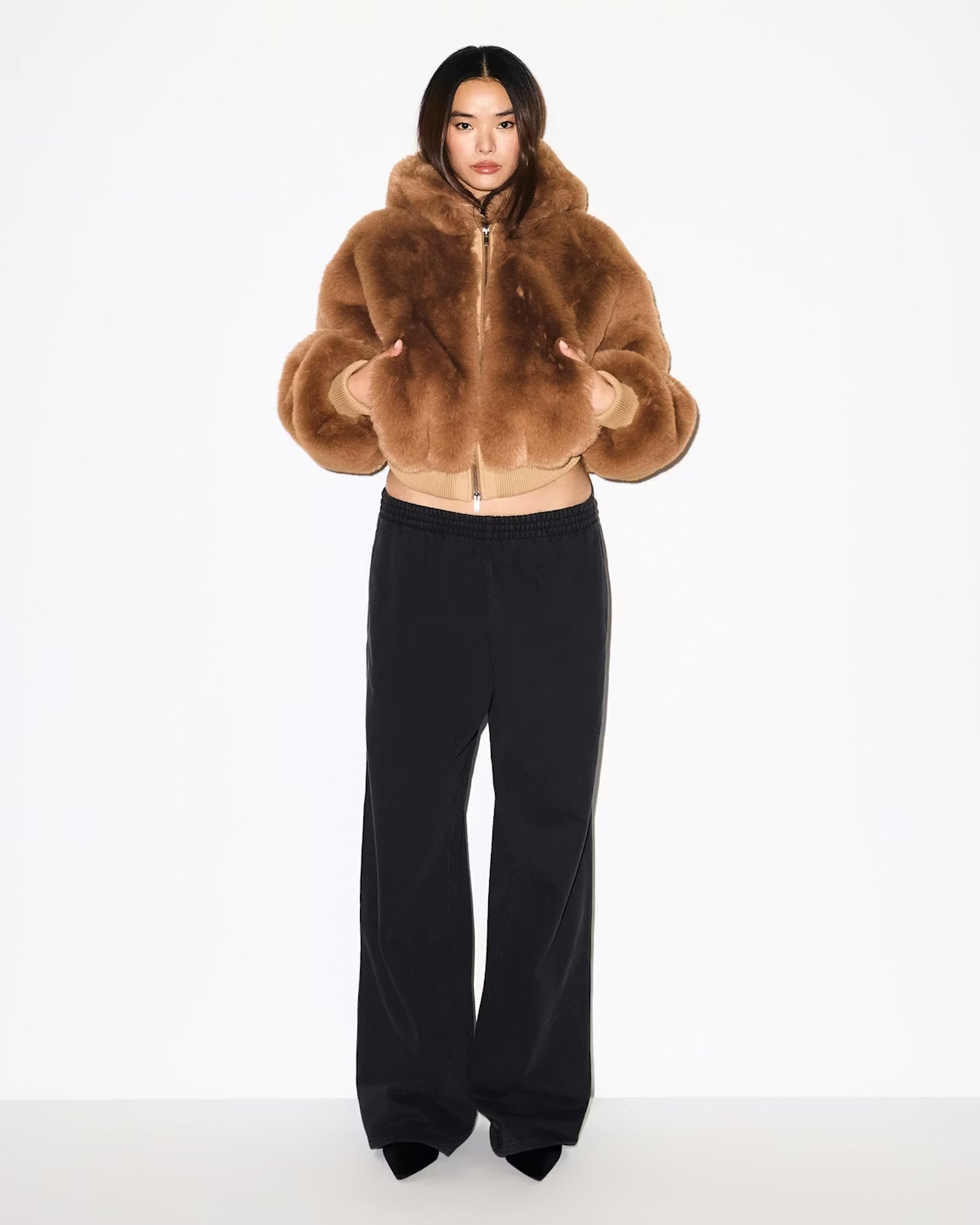 Sophia Faux Fur Coat