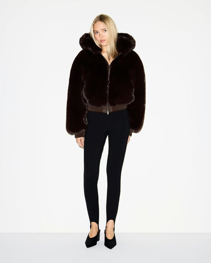 Sophia Faux Fur Coat