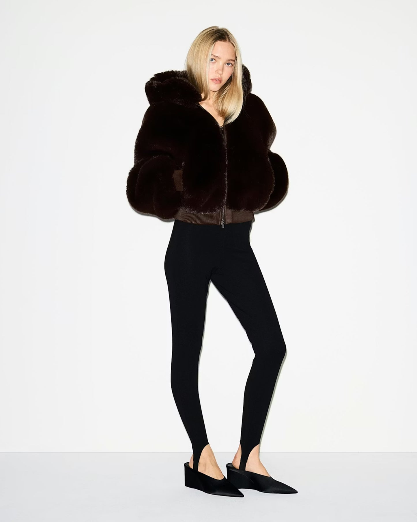 Sophia Faux Fur Coat