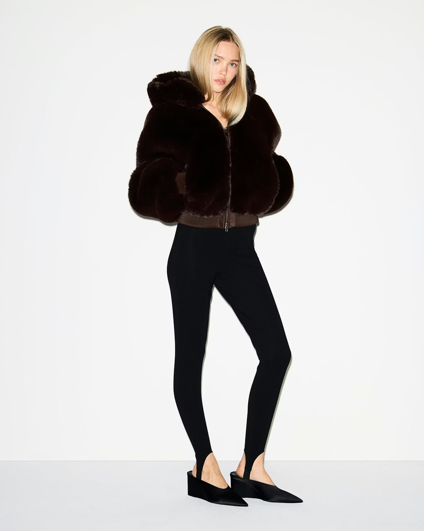 Sophia Faux Fur Coat